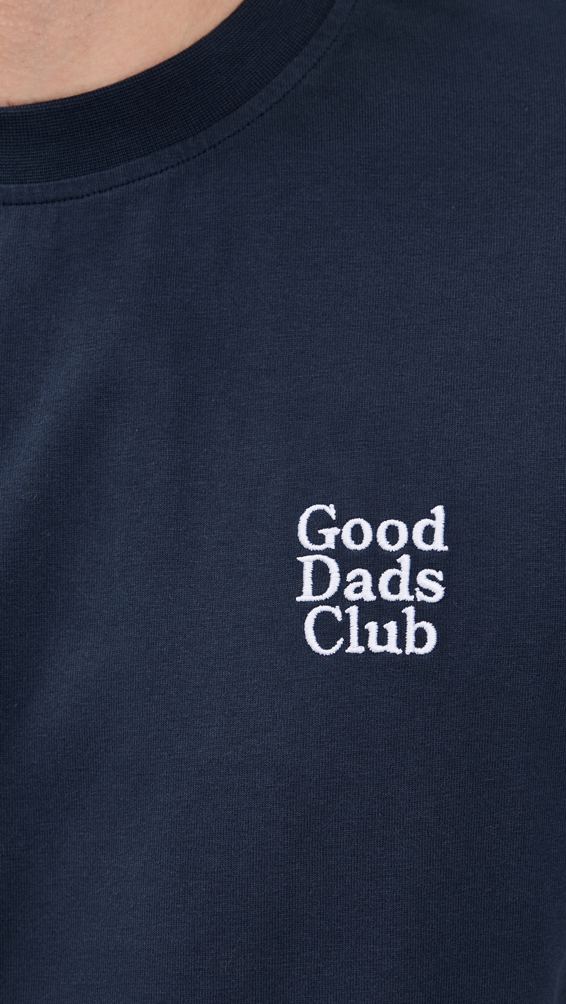 GDC Embroidered T-Shirt Navy Iris