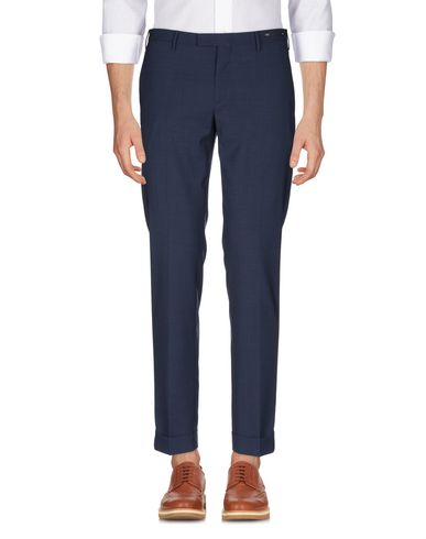 Man Pants Blue Size 32 Polyester, Wool, Elastane