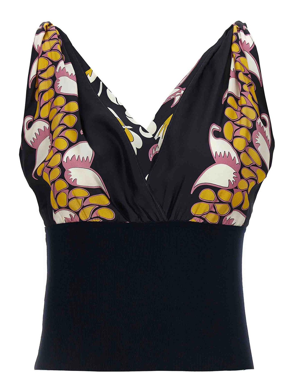 Printed Silk Top