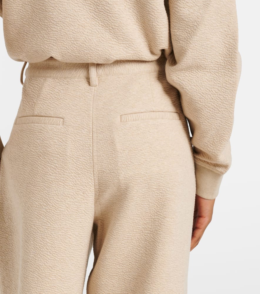 White Label Tristan cloqué wide-leg pants