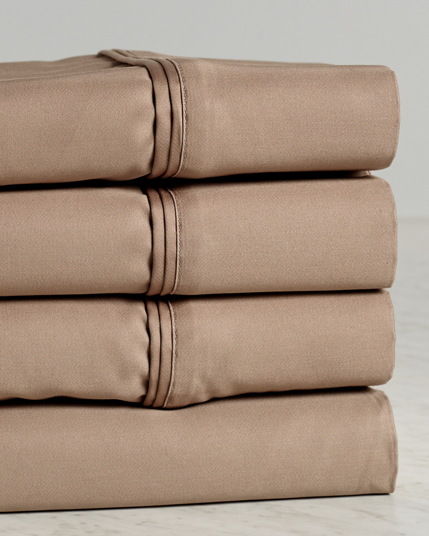 Superior 1200 Thread Count Egyptian Cotton Deep Pocket Solid Sheet Set