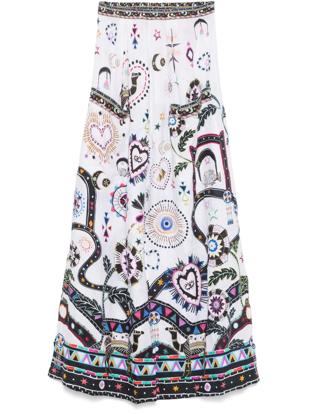 Nubian Wonderland trousers - White