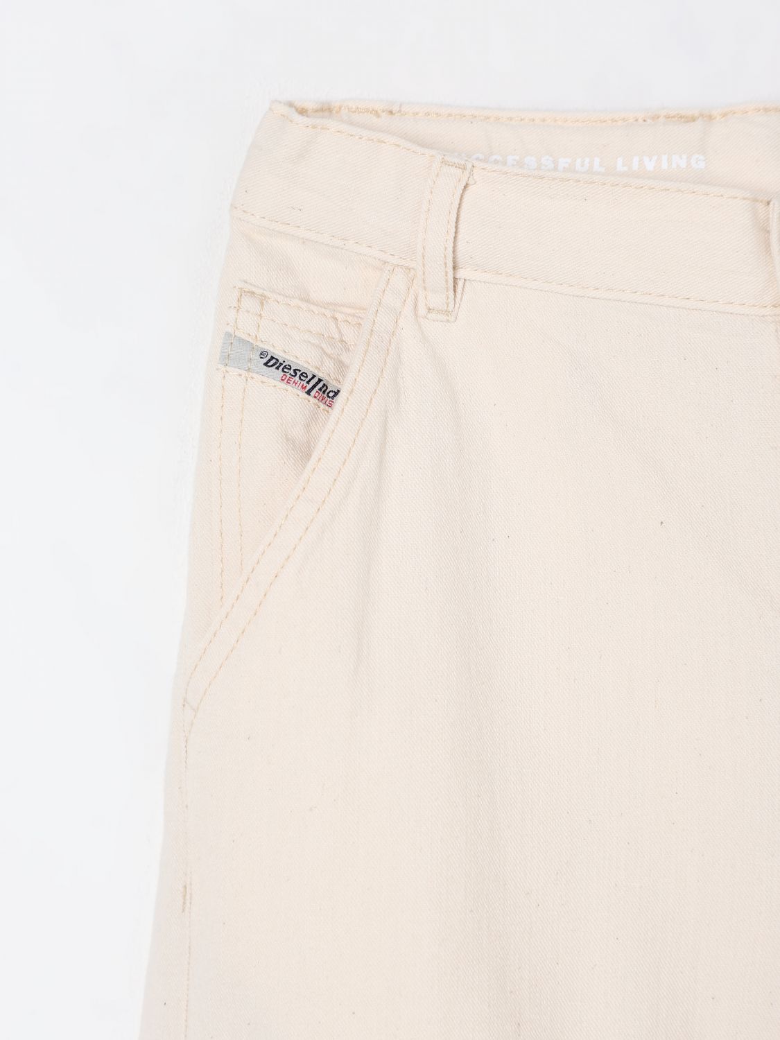 Pants DIESEL Kids color Denim