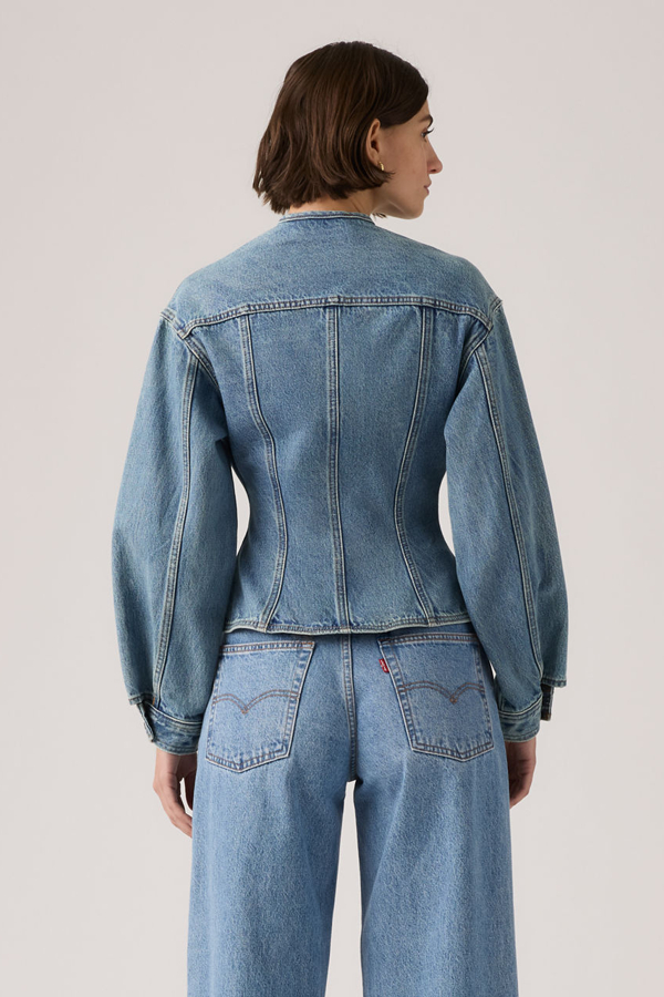 Sculpted Trucker Jacket