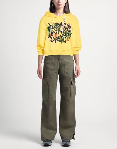 Peuterey. plurals Woman Sweatshirt Yellow Size S Cotton, Polyester