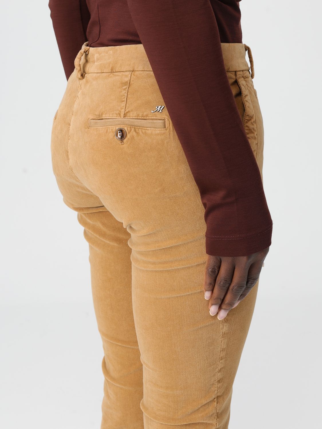 Pants Woman color Beige