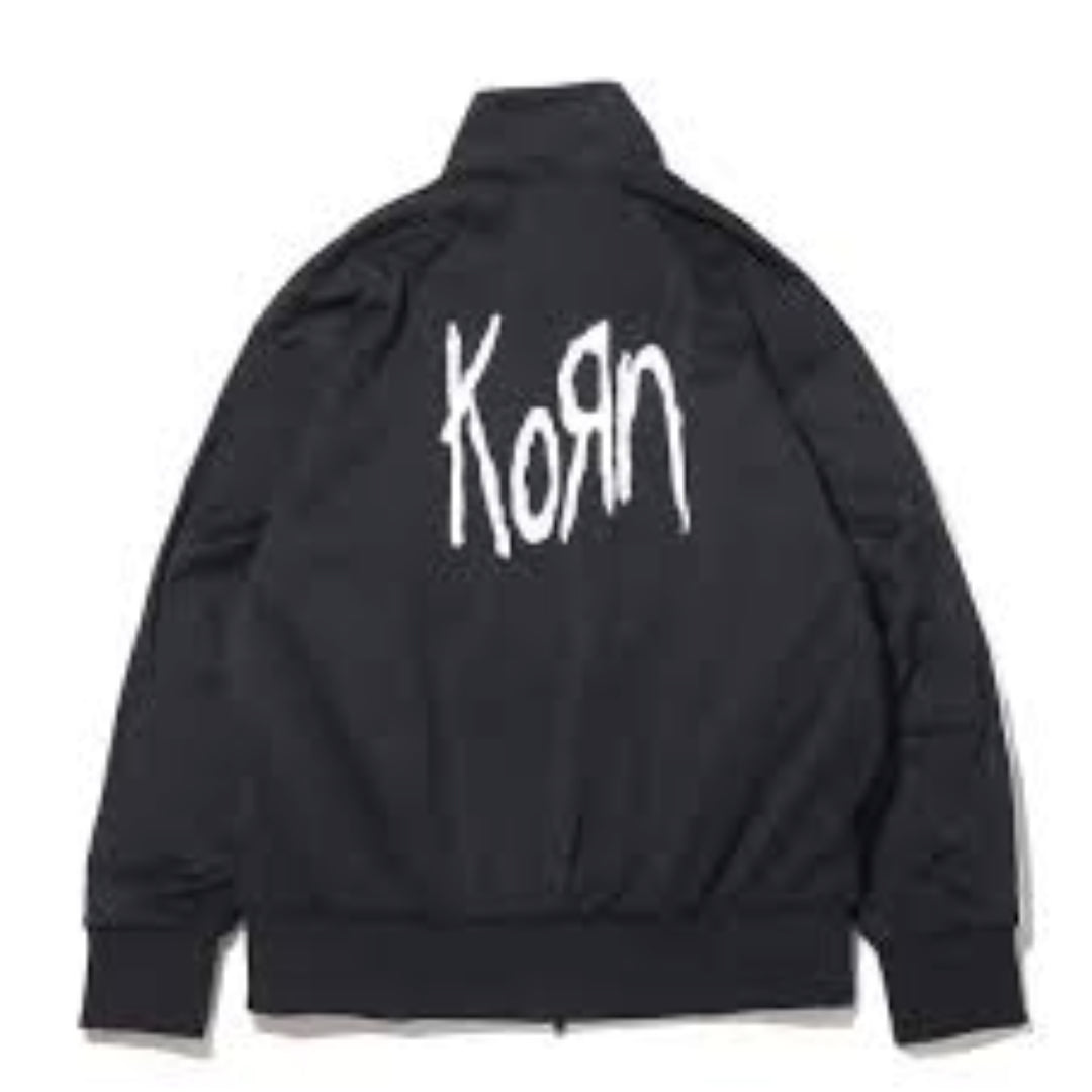 X Korn Track Top Jacket Asia Sizing 'Black'