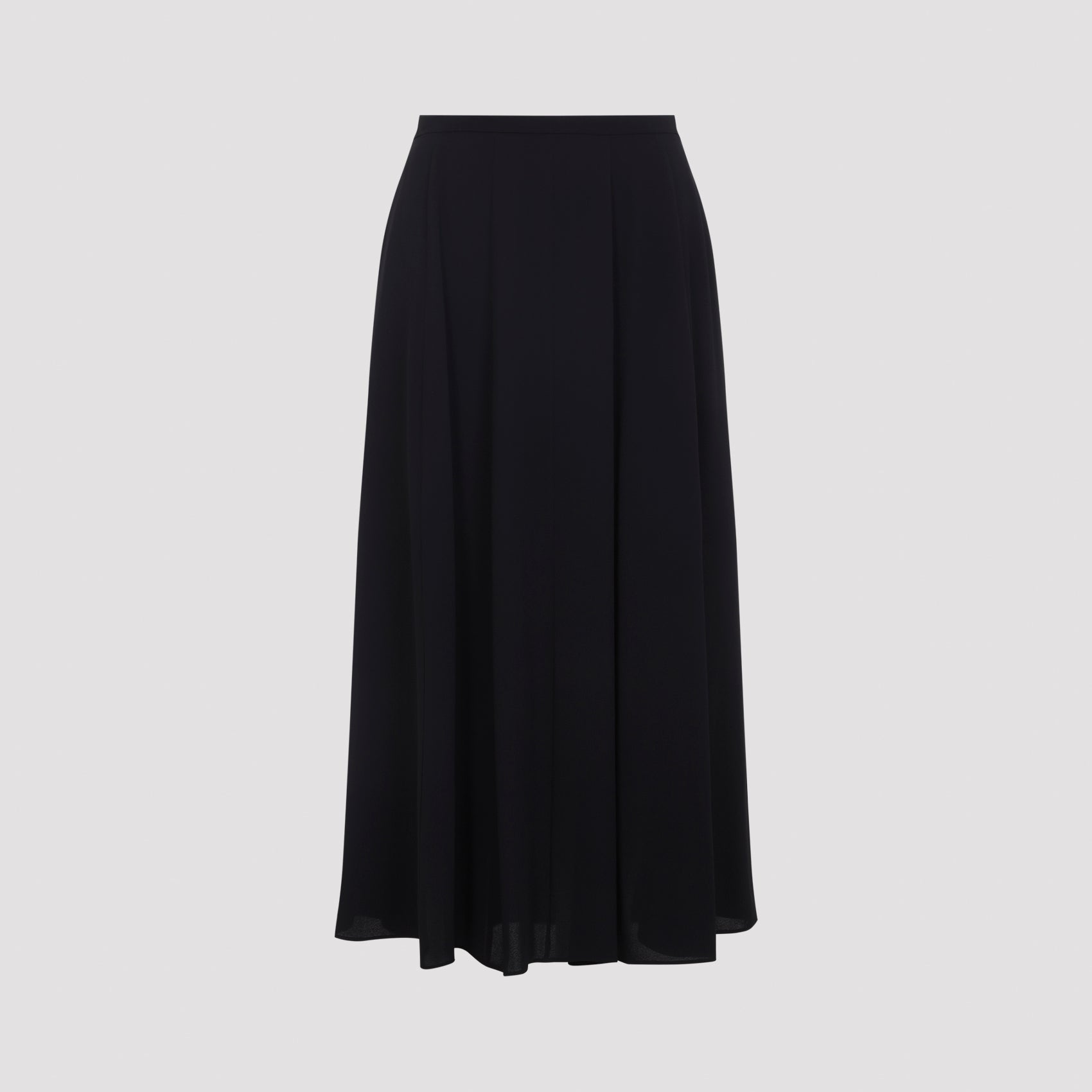 Elegant Georgette Midi Skirt
