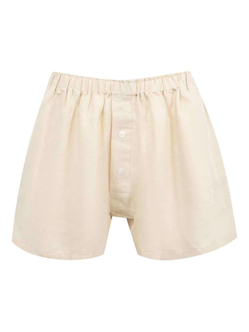 Linen shorts set - Neutrals