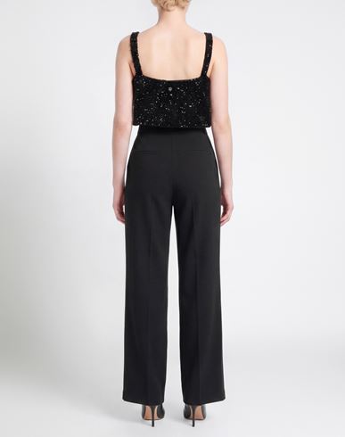 Woman Top Black Size S Polyester, Elastane