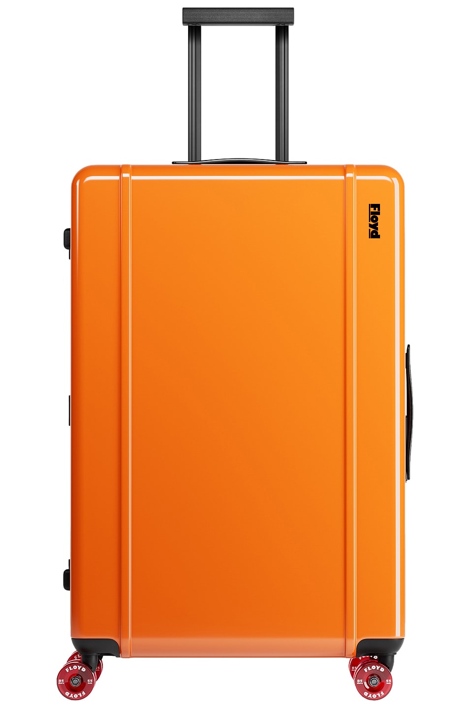Floyd Trunk Suitcase in Hot Orange - Orange.  a