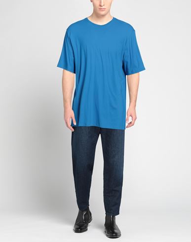 Man T-shirt Blue