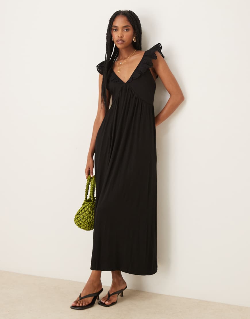 Jojo maxi dress in black
