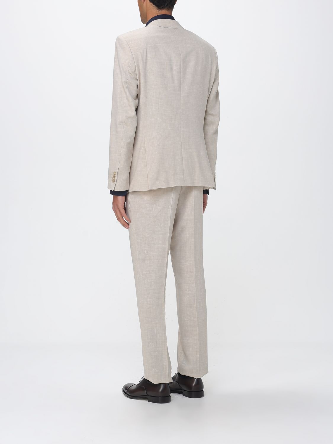 Suit Men color Beige
