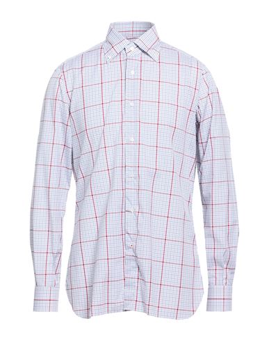 Man Shirt Navy Size 16 ½ Cotton