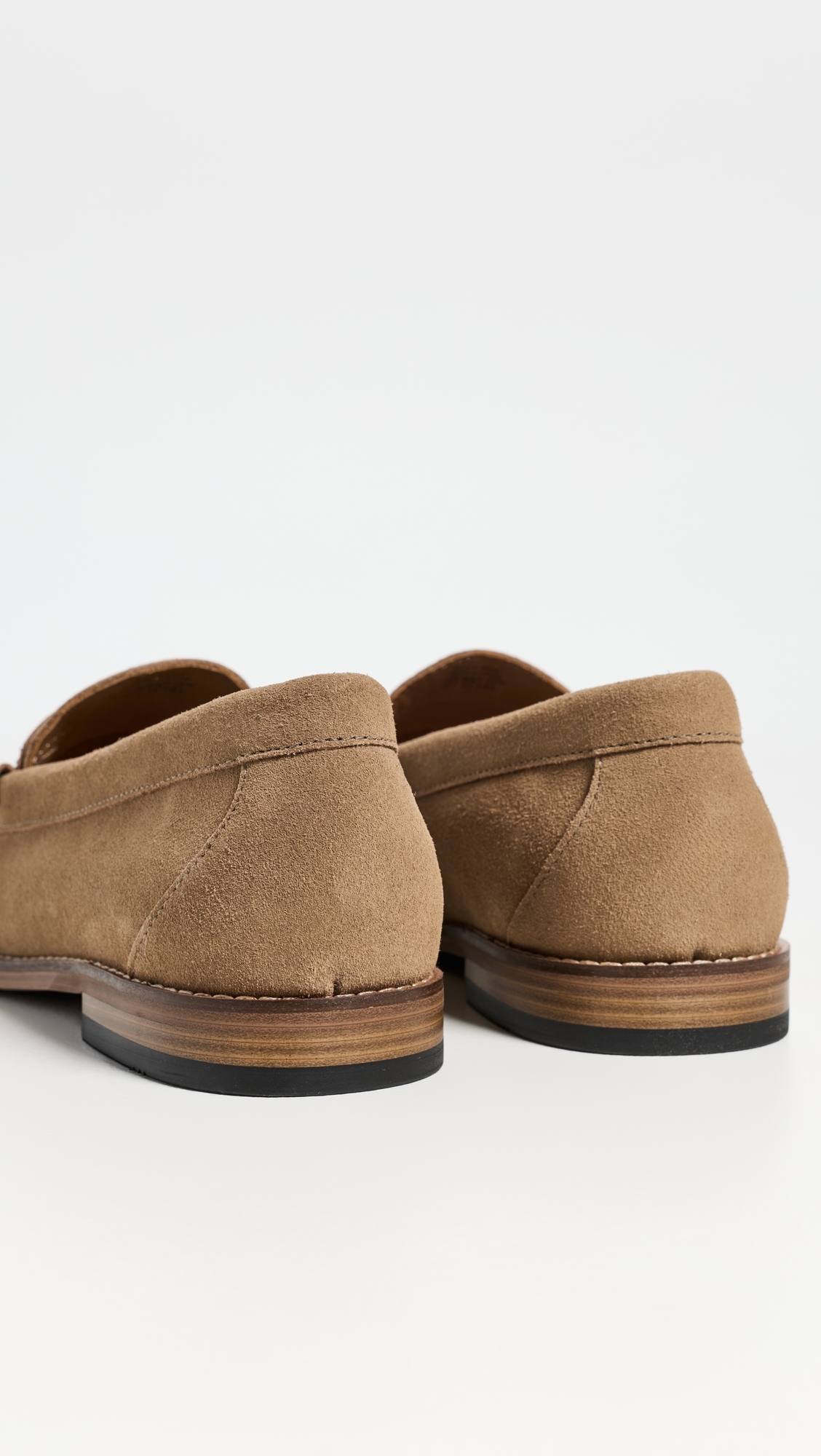 G. H. Bass Berkeley Suede Loafers Hazelnut