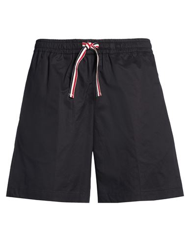 Man Shorts & Bermuda Shorts Black Size 32 Cotton