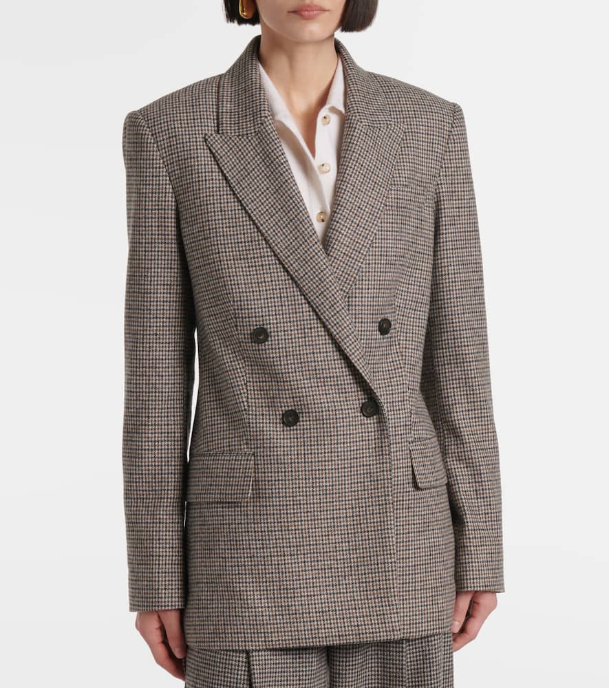 Houndstooth blazer