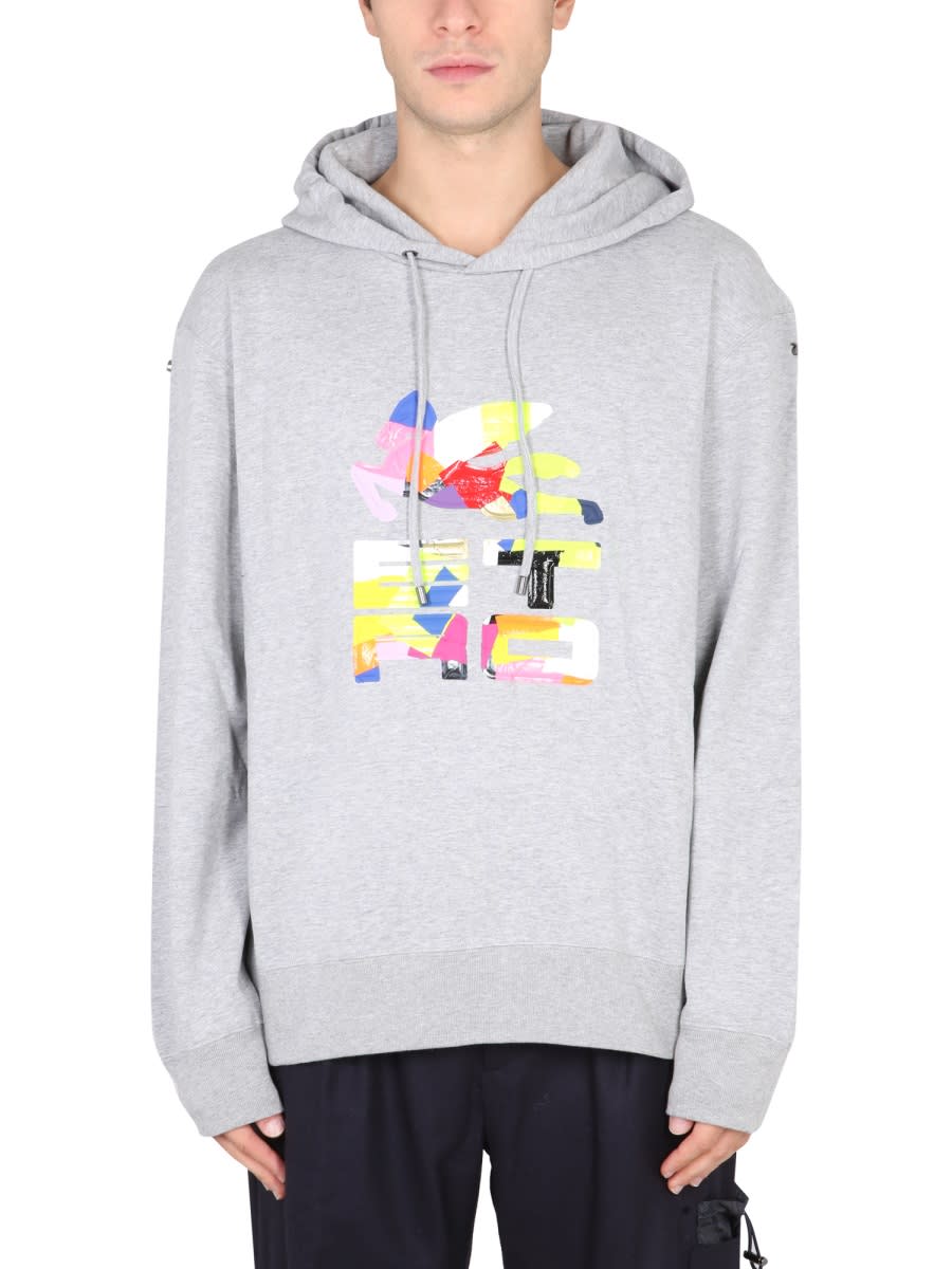 Logo Print Hoodie