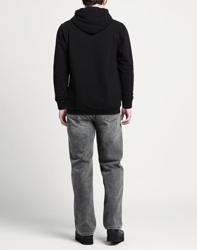 Man Sweatshirt Black Size L Cotton