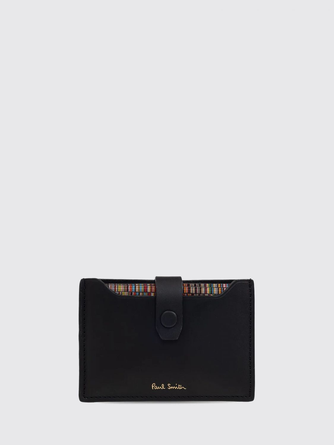 Leather cardholder - Black
