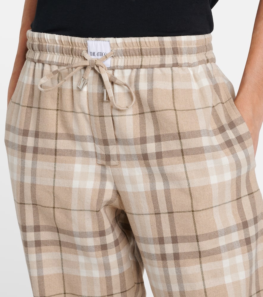 Cotton-blend sweatpants