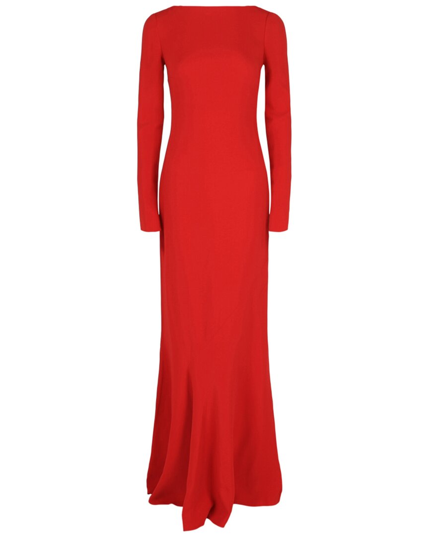 Crisscross Chain-Strap Gown