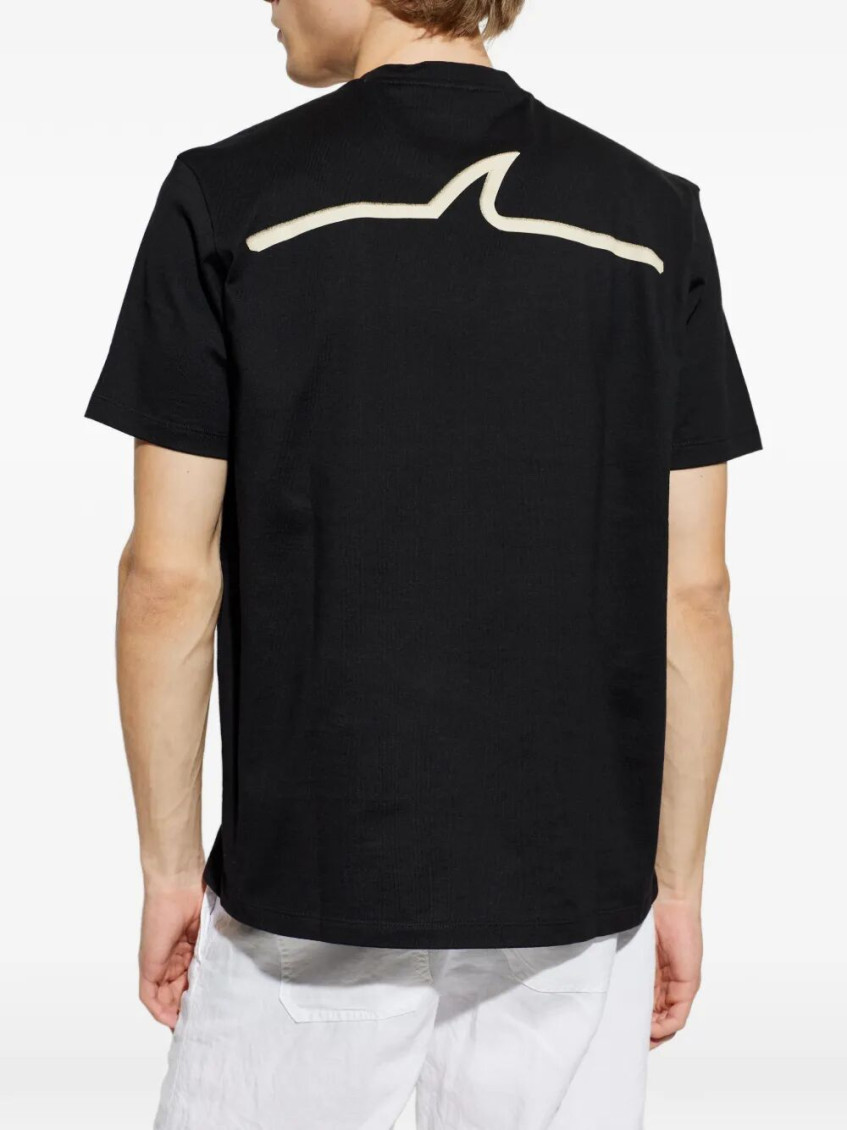 Black Crewneck Logo T-Shirt