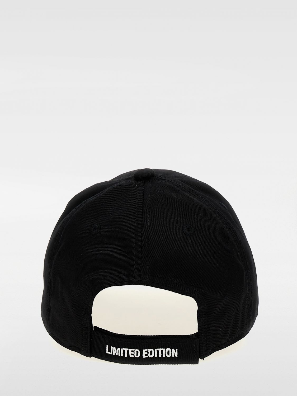 Embroidered cap - Black