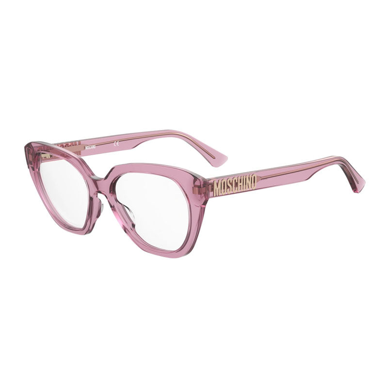 MOS6280MU100 Oversized Square Frame Eyeglasses — Pink