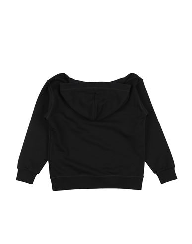 Kid Boy Sweatshirt Black Size 10 Cotton, Elastane