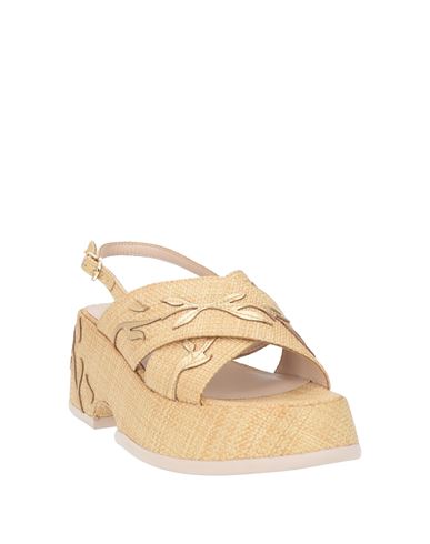 Woman Sandals Sand Size 10 Natural raffia