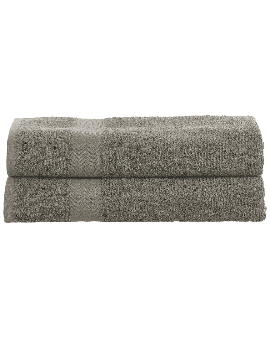 2pc Cotton Bath Sheet Set