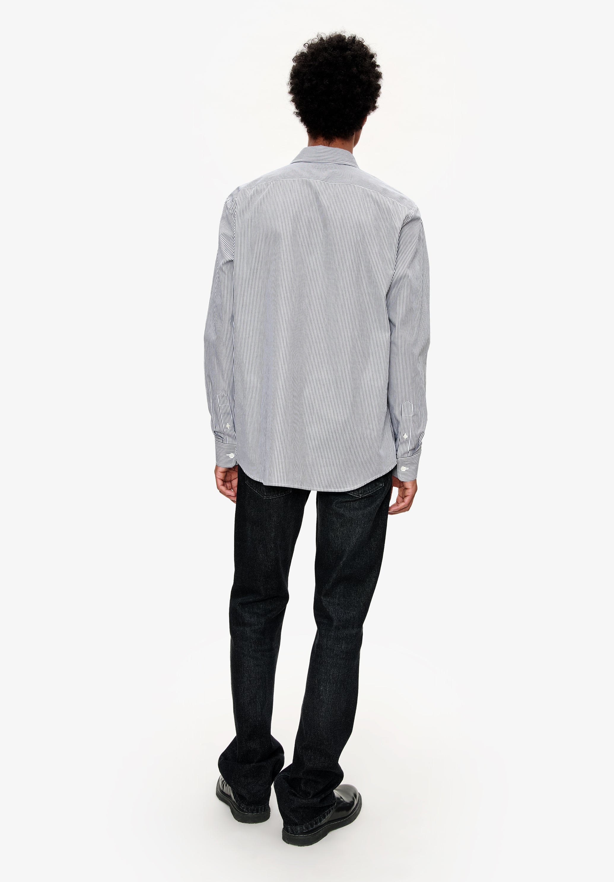 A. P.C. Owen Shirt XS Lza - Faded Black