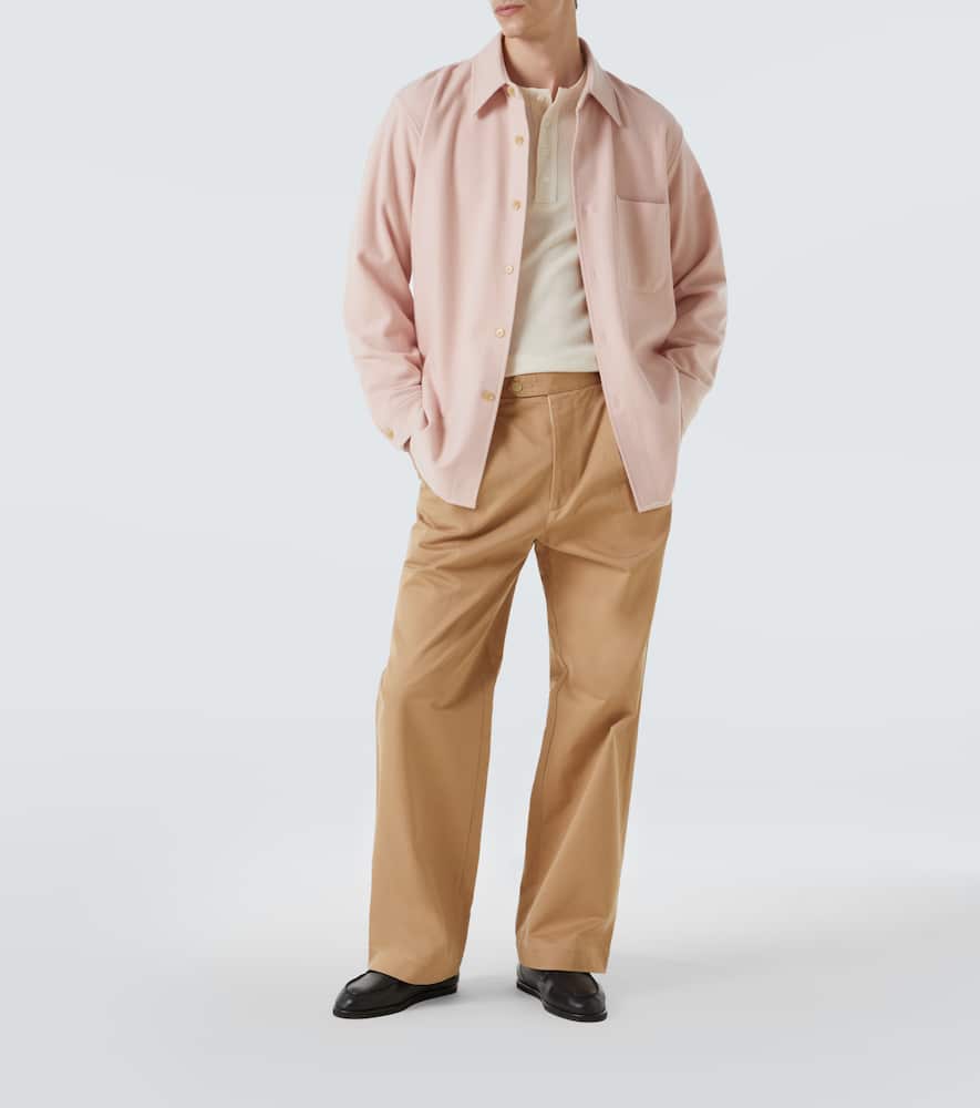 Cotton Henley shirt
