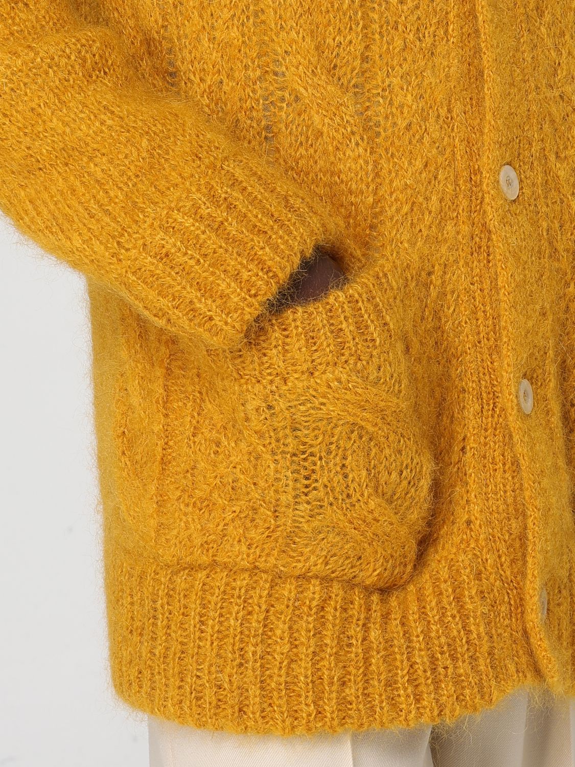 Cardigan VALENTINO Men color Yellow