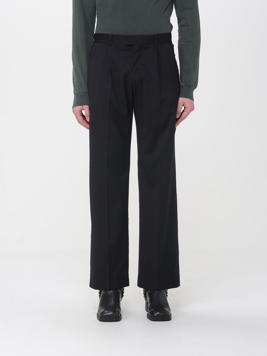 Pants Men color Black