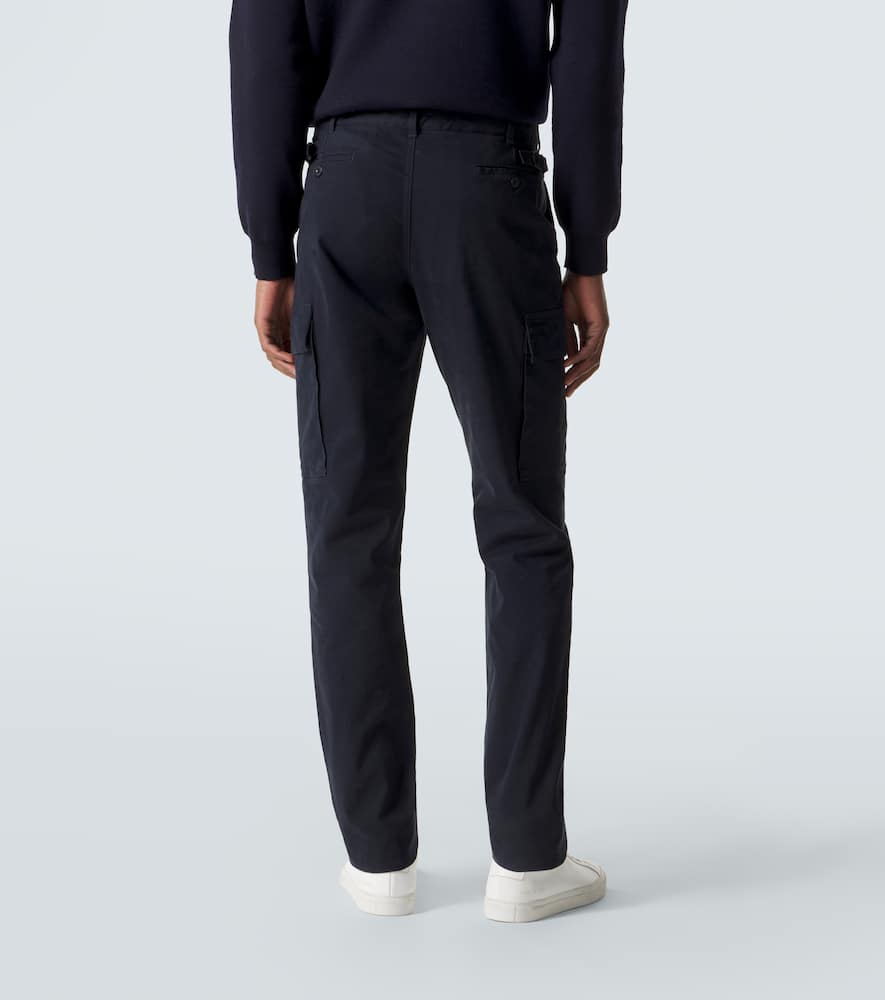 Cotton-blend cargo pants