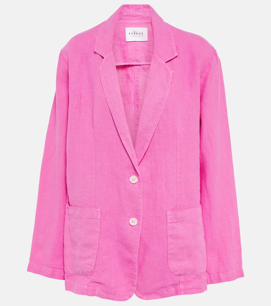 Cassie linen blazer