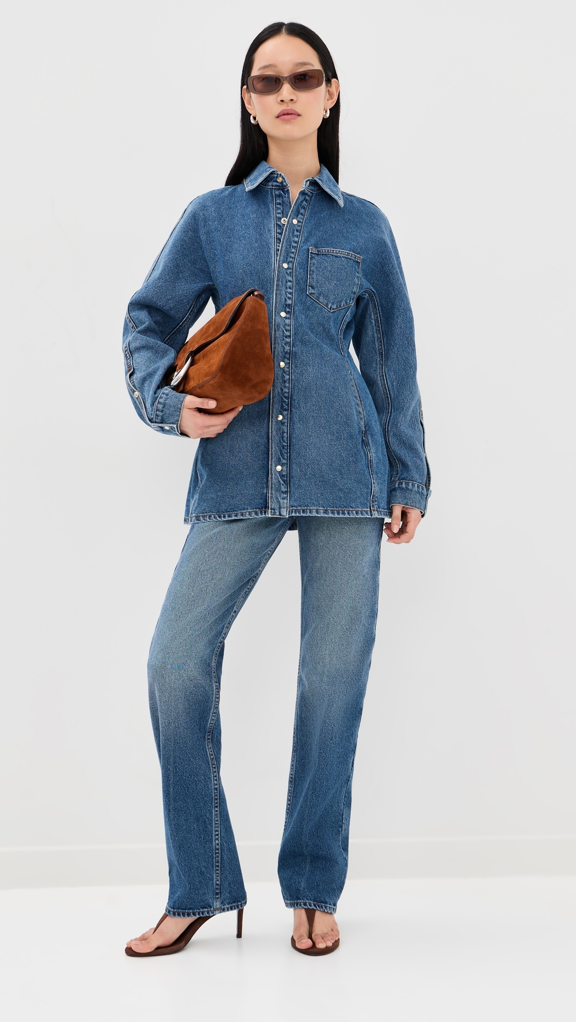 Noon Jeans Cloud Wash With Crease