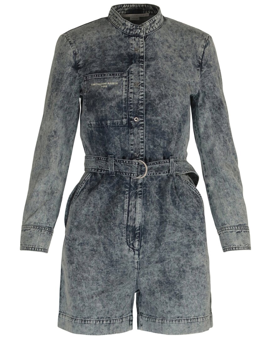All-In-One Denim Jumpsuit