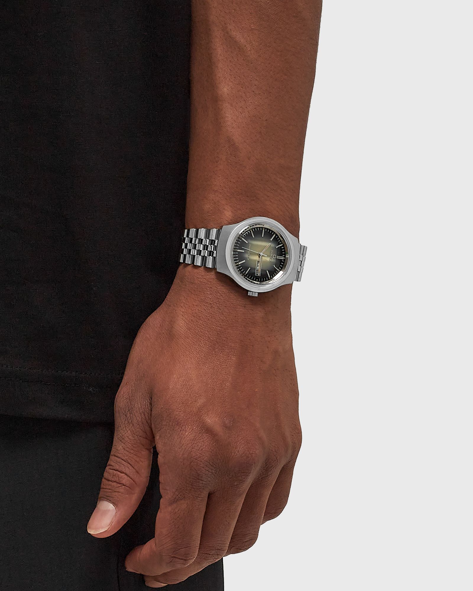Q Reissue Dégradé silver male Watches now available at BSTN