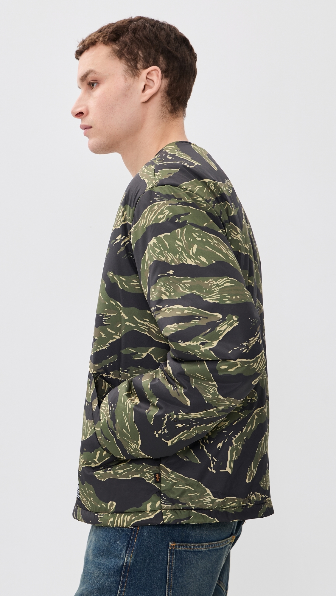 Reed Relaxed Liner Jacket Tiger Camo