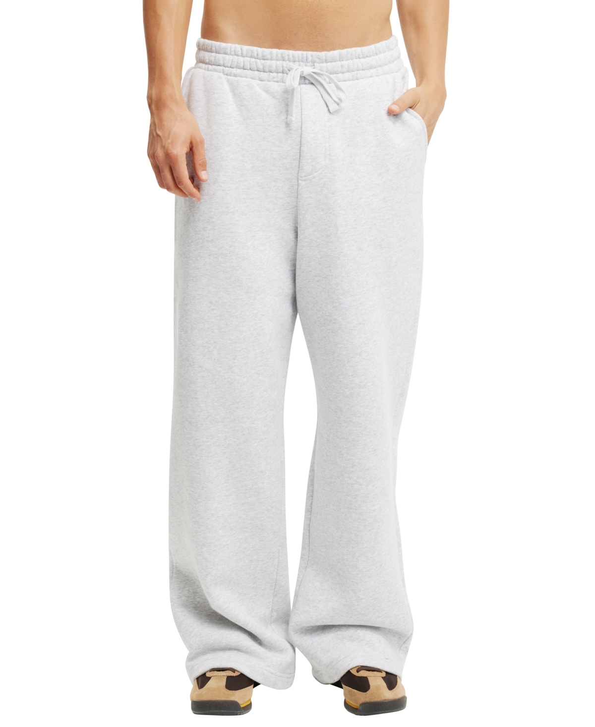 Men's Super Baggy Track Pants - Gray marle
