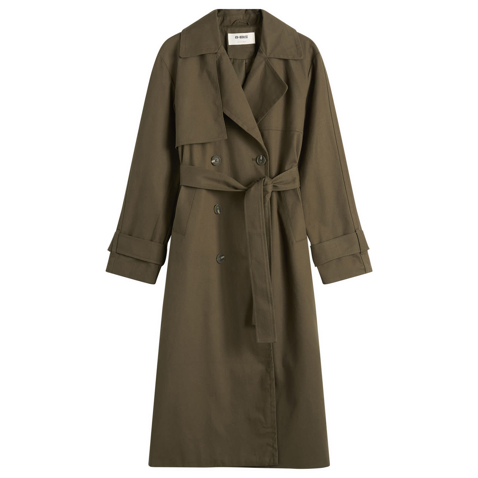Women's Tabi Trench Coat Khaki