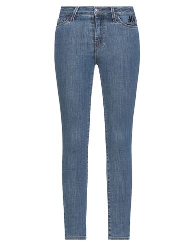 Woman Jeans Blue Size 25 Cotton, Polyester, Elastane