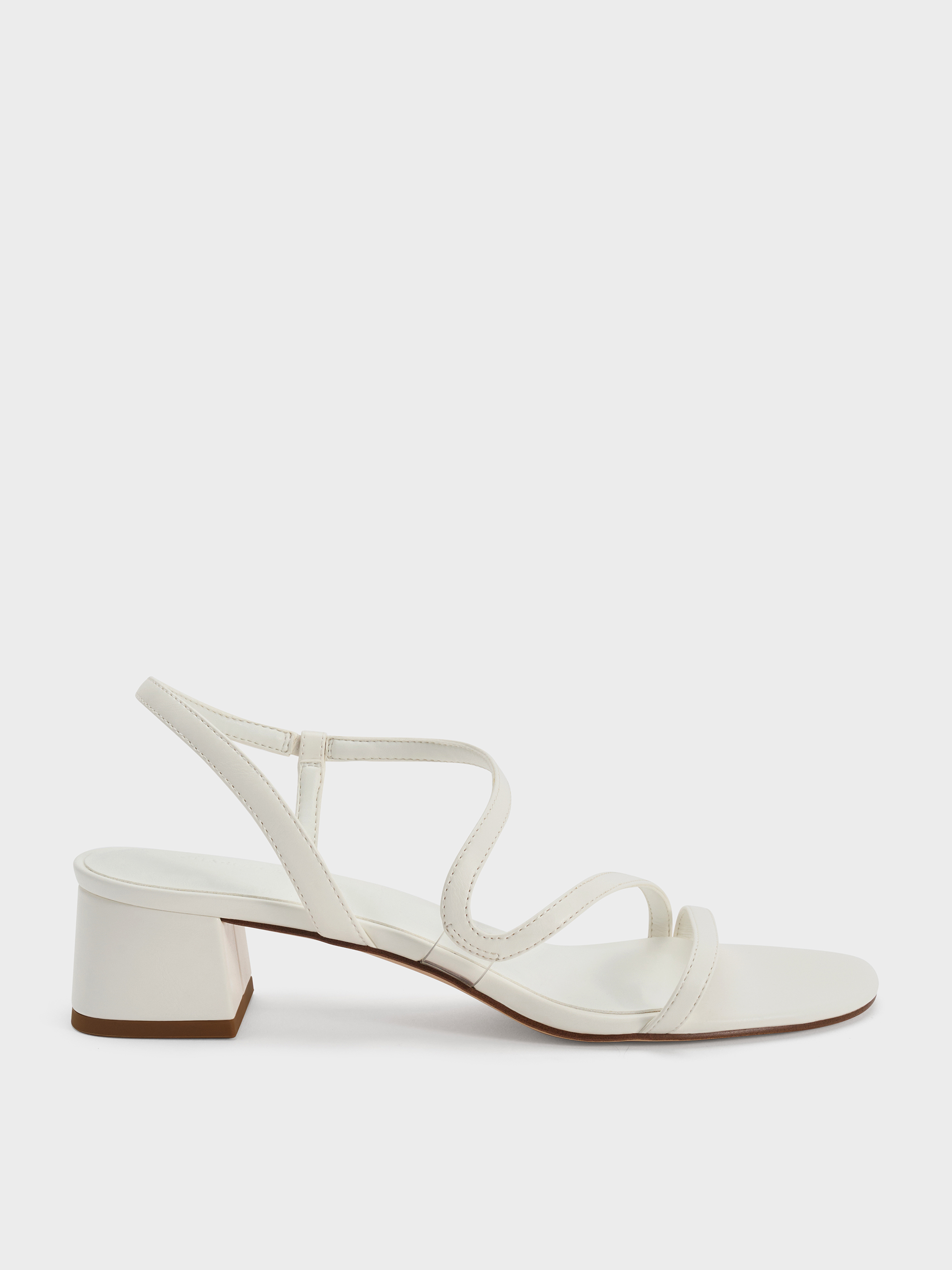 Charles & Keith - Arden Wavy Slingback Sandals