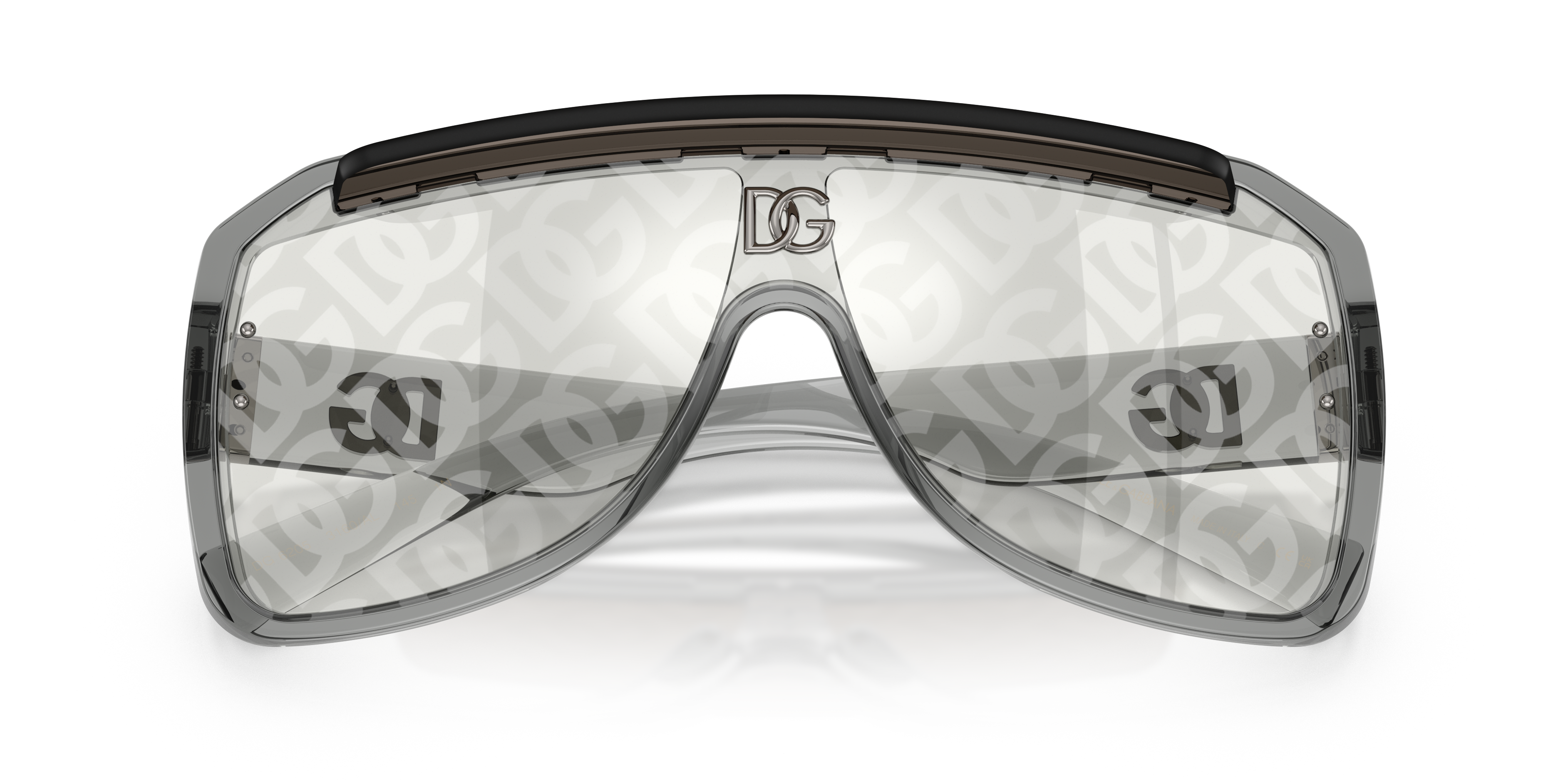 Dolce & Gabbana Unisex Dolce & Gabbana DG6205 3160AL Sunglasses Injected Grey Grey Pilot Norma
