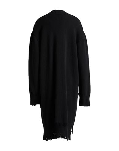 Woman Cardigan Black Size L Virgin Wool