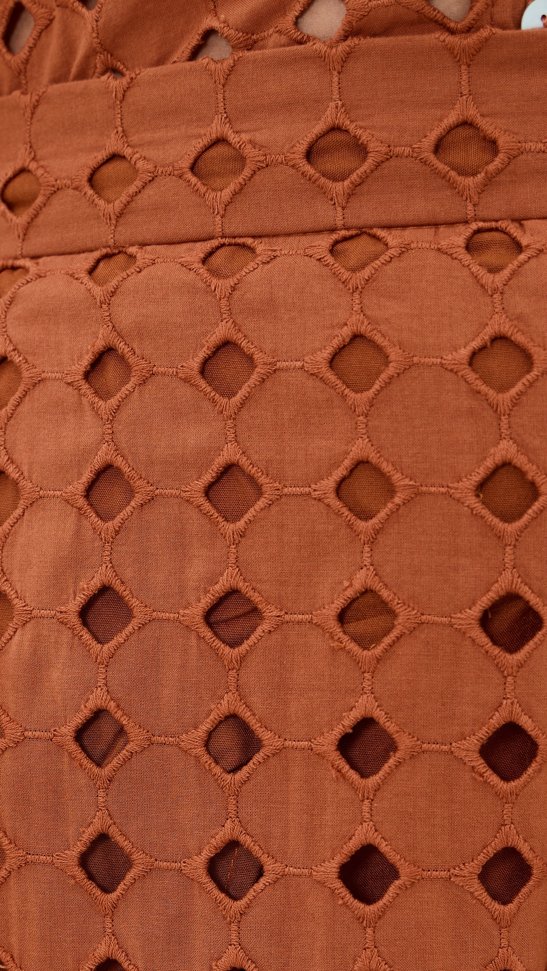Brown Castanha Eyelet Cargo Pants Brown Castanha